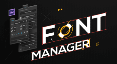 Aescripts Font Manager 2.0.1 Win/Mac Full Version Free Download