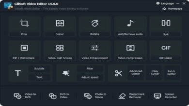 الحزمة كاملة GiliSoft Video Editor 15.0.0 Multilingual