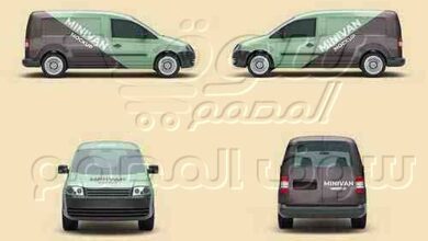 Mini Van Mockup - 6 views 6215356