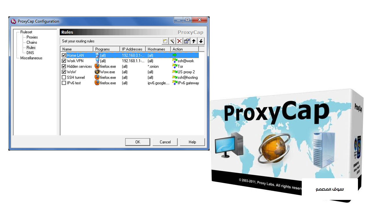 ProxyCap Free Download 1