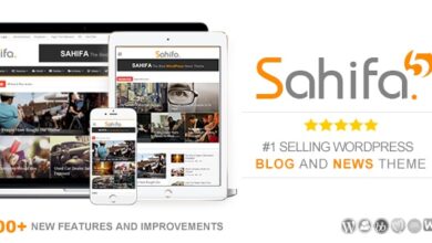 قالب شفا كامل اصدار جديد Sahifa v5.7.7 – Responsive WordPress News / Magazine / Blog Theme