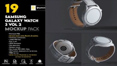 Samsung Galaxy Watch 3 Mockup - 6911450