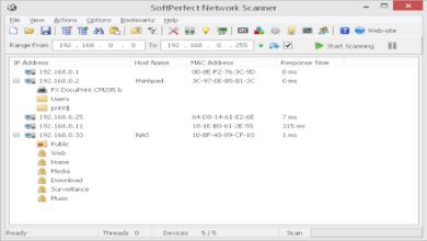 معرفة كل المتصلين بالشبكة SoftPerfect Network Scanner 8.1.3 Multilingual كامل