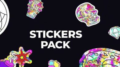 Stickers Pack 6006- Project for After Effects