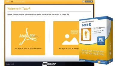 ASCOMP Text-R Pro 2.000 التعرف على النص في ملفات PDF والصور