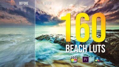 Videohive - 160 Beach LUTs Color Grading - 35493238 Free Download