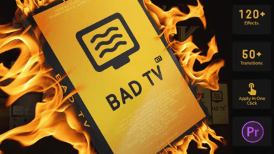 الحزمة الثانية للبريمير كاملة Videohive - Bad TV Kit for Premiere Pro - 31828924 - Premiere Pro Templates