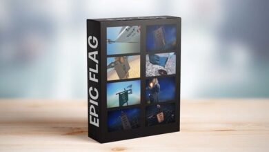 الحزمة كاملة Videohive - Epic Flag 22471935