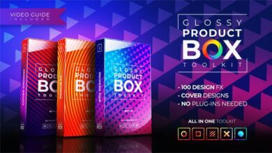 Videohive - Glossy Product Showcase Package 23741396 حزمة عرض المنتج اللامع