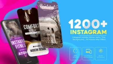 Videohive - Instagram Stories Big Pack - 34945189 الحزمة الضخمة للانستجرام (مكركة) تعمل مية بالمية