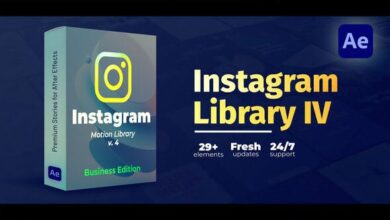 حزمة قصص تيلحرام Videohive - Instagram Stories IV 35459997