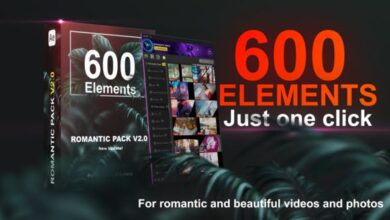 الحزمة  الرومانسية كاملة(مكركة) تعمل مية بالمية Videohive - Romantic Pack V2.0 - 33485560