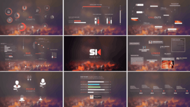 مجموعة إنفوجرافيك Videohive - Sik - Infographic kit 35367144