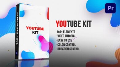 حزمة اليوتيوب للبريمير Videohive - YouTube Kit - 35403459