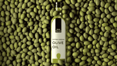 Videohive - Olive Oil Bottle Label Mockup - 35422496