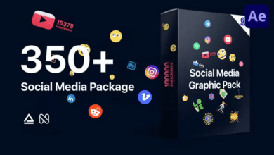 Videohive - Social Media Graphics Pack - 34699802 الحزمة كاملة(مكركة) شغالة مية بالمية