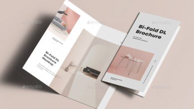 Bi-Fold DL Brochure Mockup 2 - 36284939