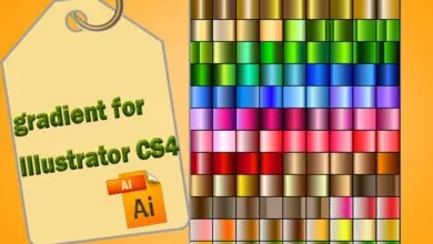 150 تدرج الوان لبرنامج ادوبي اليستريتور