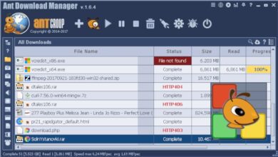 نسخة ريباك مفعلة جاهزة Ant Download Manager 2.6.0