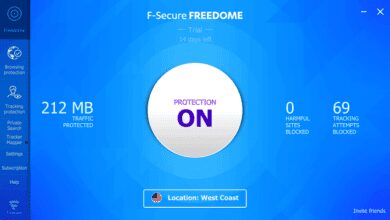 اصدارجديد+اداة التصفير F-Secure Freedome VPN 2.45.888