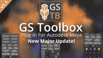 GS Toolbox v1.1 - Maya Modeling Plug-in