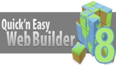 بناء وتصميم المواقع بسهولة Quick 'n Easy Web Builder 9.1.0 Multilingual