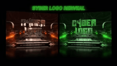 شعار سايبر || Videohive - Cyber Logo - 36193538