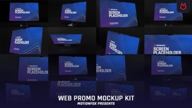 Videohive - Web Promo Mockup Kit - 23629837