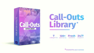 الحزمة كاملة Videohive - Call-Outs Library - 22815717 - Project for After Effects