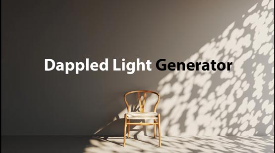 ArchvizTools Dappled Light Generator for 3ds