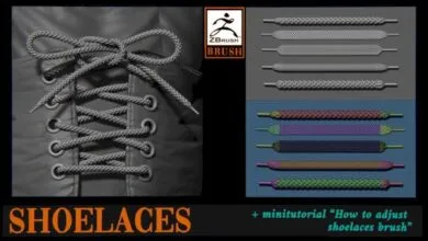 Artstation - Shoelaces brush