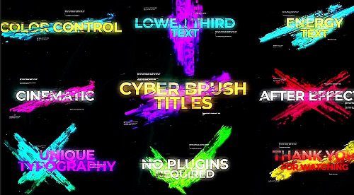 Cyber Brush Titles 8734