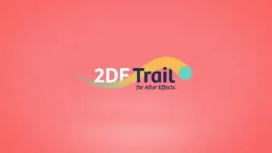 بريست انشاء Videohive - 2DF Trail - Bicolor trail generator for After Effects