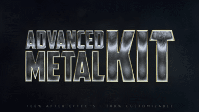 Videohive - Advanced Metal Kit - 36457219 - Project for After Effects