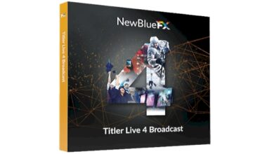 تحميل مجاني جديد NewBlue Titler Live 4 Broadcast v4.4.220302 x64