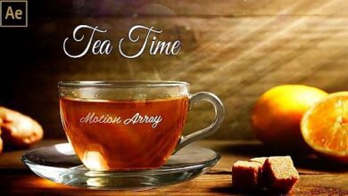 وقت الشاي  Tea Time 7847 - Project for After Effects