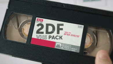 الحزمة كاملة Videohive - 2DF VHS Pack - 36461819