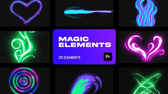 Videohive - Cartoon Magic VFX for Premiere Pro - 36581293