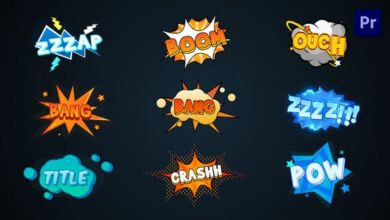 Videohive - Comic Explosion Titles [Premiere Pro] - 36440977