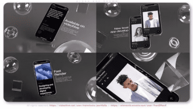 تحميل مجاني Videohive - Glass App Promo - 36502528