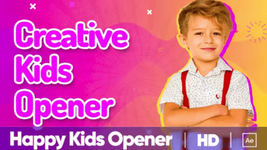 Videohive - Kids Vlog Opener - 36649310 - Project for After Effects