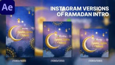 مقدمة رمضان | إصدار انستجرام Videohive - Ramadan Intro | Instagram Versions - 36474357