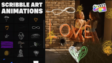 Videohive - Scribble Art Animations 36271133 - Project For Final Cut & Apple Motion