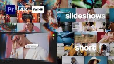 بريمير برو Videohive - Short Minimal Slideshows Pack. Vol6 | Premiere Pro - 36433374