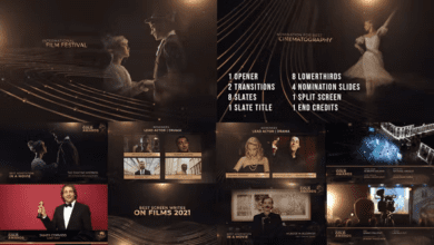 Videohive - The Golden Award Show Package - 36656444