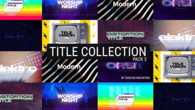 تحميل مجاني Videohive - Title Collection Pack 2 36377982 - Project For Apple Motion 5