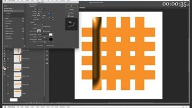 طبقات متقدمة في Adobe Photoshop