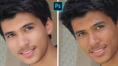 تنميق البشرة الراقية في Adobe Photoshop