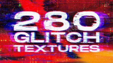 تحميل مجاني الحزمة كاملة 280 Glitch Distortion textures - 5517816