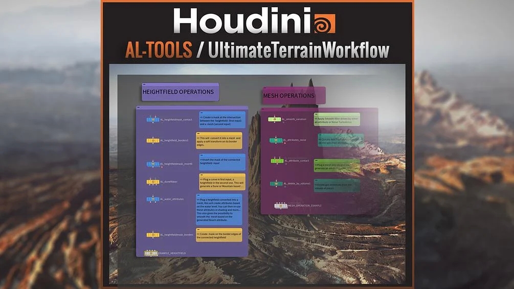 AL TOOLS Ultimate Terrain Workflow H18H19 IndieApprentice Only